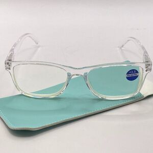 0944 Theresa 3.5 Clear Reading Glasses Soft Butterfly Style Readers NWT